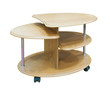 ellipse wooden table