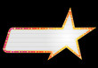 Star shape neon
