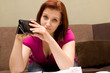 Photo en ligne au meilleur prix Woman with empty wallet
