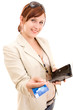 Young woman on shopping Young woman on shopping