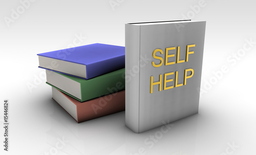 Illustration: Self Help Books Self Help Books