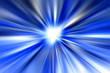 Bright abstract blue and white streaked background