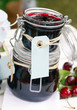Homemade cherry jam