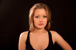 Studio shooting of beginning model