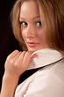 Studio shooting of beginning model