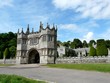 Main entrance at Lanhydrock Castle in England