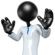 3D Businessman Presenter Character 3D Businessman Presenter Character