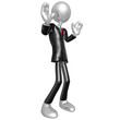 3D Businessman Presenter Character 3D Businessman Presenter Character