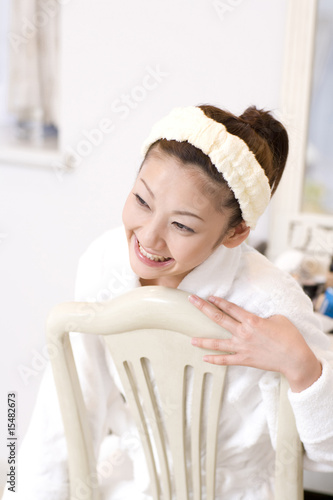 Photo: リラックスする女性 リラックスする女性