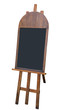 Menu board left blank for your message