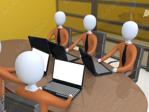 Illustration: Corporate Meeting Corporate Meeting