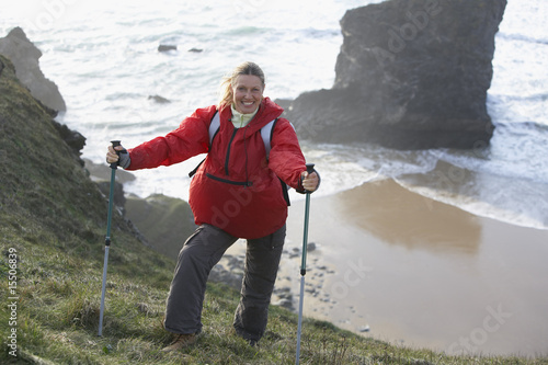 Photo: woman hiking woman hiking