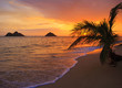 Pacific sunrise at Lanikai beach in Hawaii Pacific sunrise at Lanikai beach in Hawaii