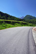 Road to Mountains. Julian Alps, Slovenia