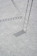Two ladders outdoors