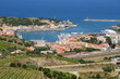 Port Vendres vue du ciel