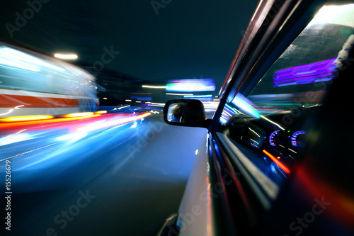 Foto: night car drive night car drive