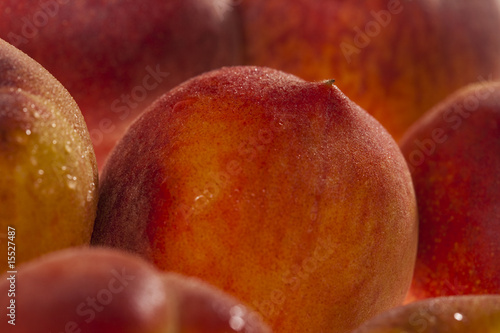 Photo: peaches background, full frame, shallow DOF peaches background, full frame, shallow DOF