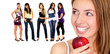 Healthy eating women