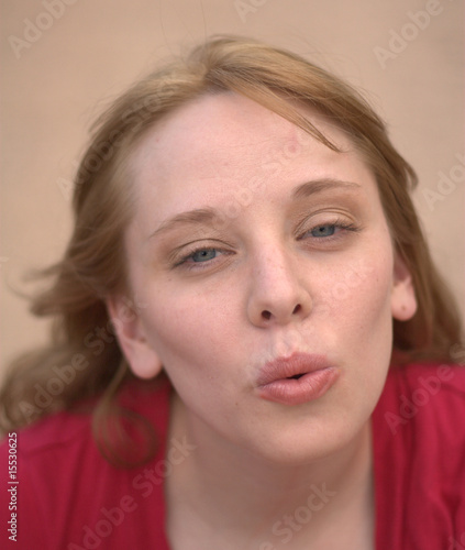 Photo: Lips perched opened Lips perched opened