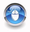Mouse glossy icon Mouse glossy icon