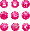 Wedding Icon Buttons
