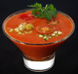 cold Spanish soup gaspacho
