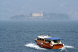 Bateau sur le lac majeur Bateau sur le lac majeur