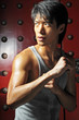 Photo: Young Asian Man Training Martial Arts Young Asian Man Training Martial Arts
