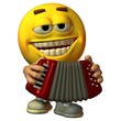 Smilie - Akkordeon