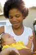 Mother Holding Child