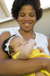 Mother Holding Child
