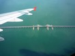 Malaysia, Penang: aerial view; Penang bridge,