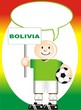 Postal de Aliento para la selección Boliviana de Futbol