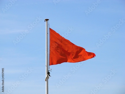 Drapeau rouge