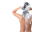 Young woman in shower Young woman in shower