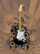 Retro music background Retro music background
