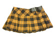 yellow short skirt