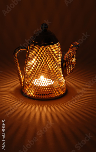 Photo: Mesh Teapot candle holder Mesh Teapot candle holder