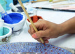 Porcelain painting Porcelain painting