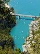embouteillage de pédalo sur le lac de sainte croix 060709012