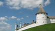 Kremlin wall in Kazan , Russia Kremlin wall in Kazan , Russia