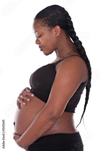 preagnant african