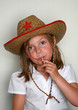 petite fille cowboy
