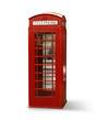 Rote Telefonzelle