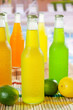 Cold drinks around the pool