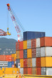 containers in Laspezia (Italy) harbor containers in Laspezia (Italy) harbor