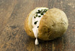 Backkartoffel mit Quark und Kräutern