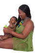 African mother and child