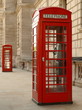 Red Phone Box on a London Street